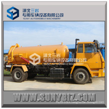China Shacman Aolong 4X2 10000L Vacuum Sewage Suction Truck with Vacuum Pump for Sucking Waste